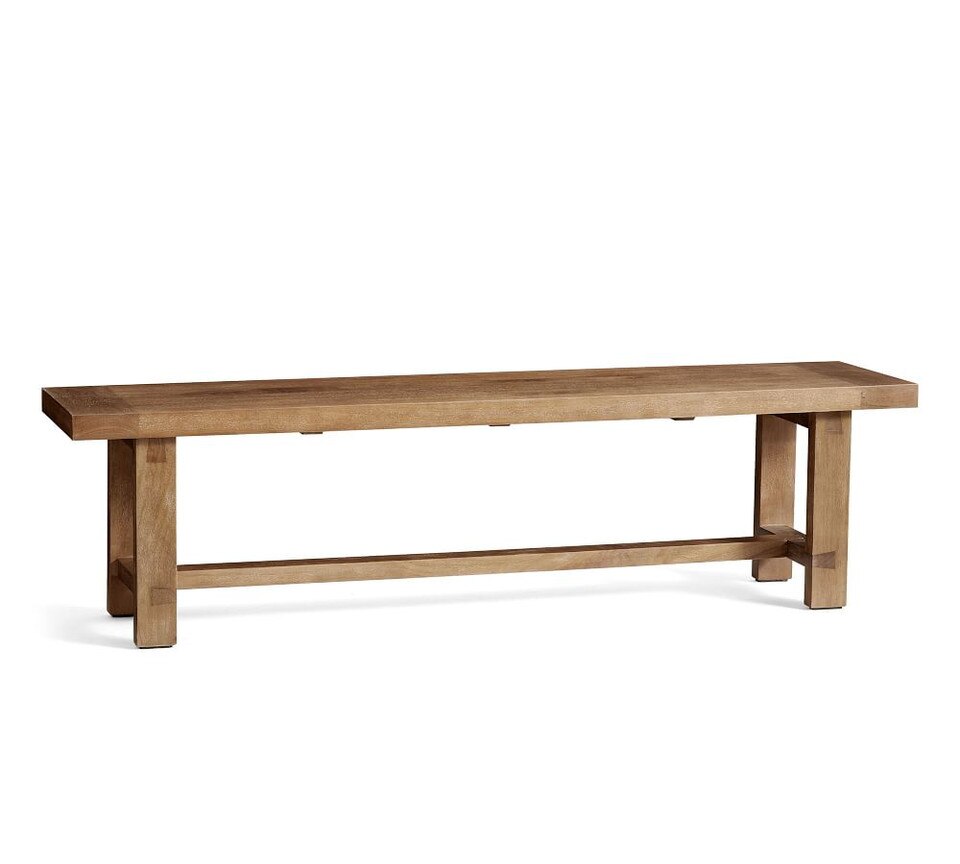 Reed Dining Bench Pottery Barn Australia